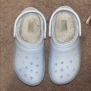 Fuzzy Crocs